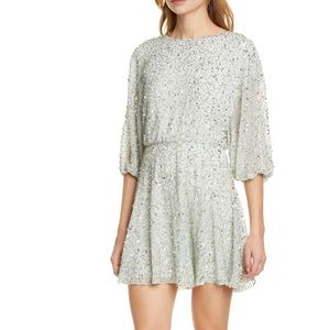 Alice and Olivia Venus Blue dress